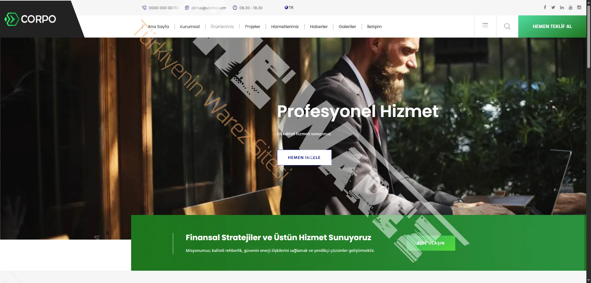Kurumsal Firma Scripti İndir
