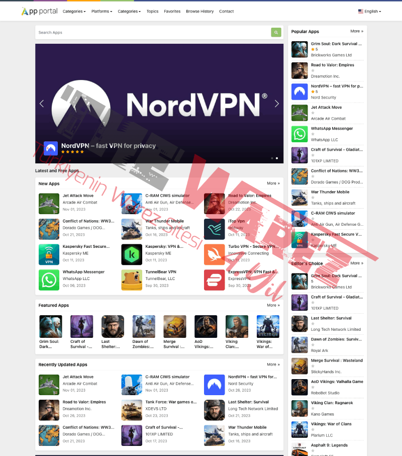 App Portal Uygulama Scripti İndir 2023