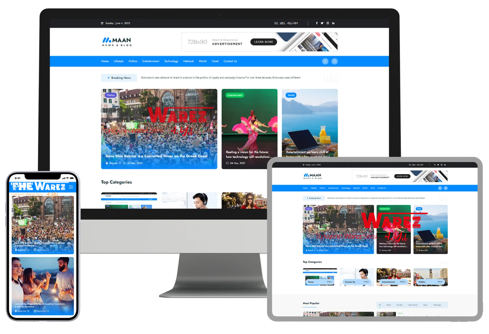 Haber Dergi Blog Script'i İndir 2024 Full