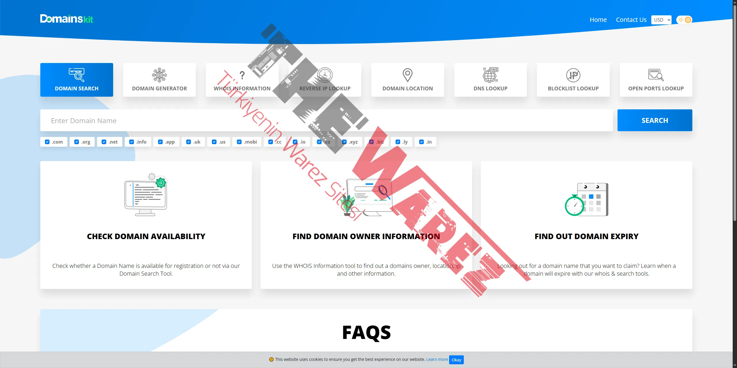 Alan Adı Araçları ve Domain Yönetim Scripti İndir