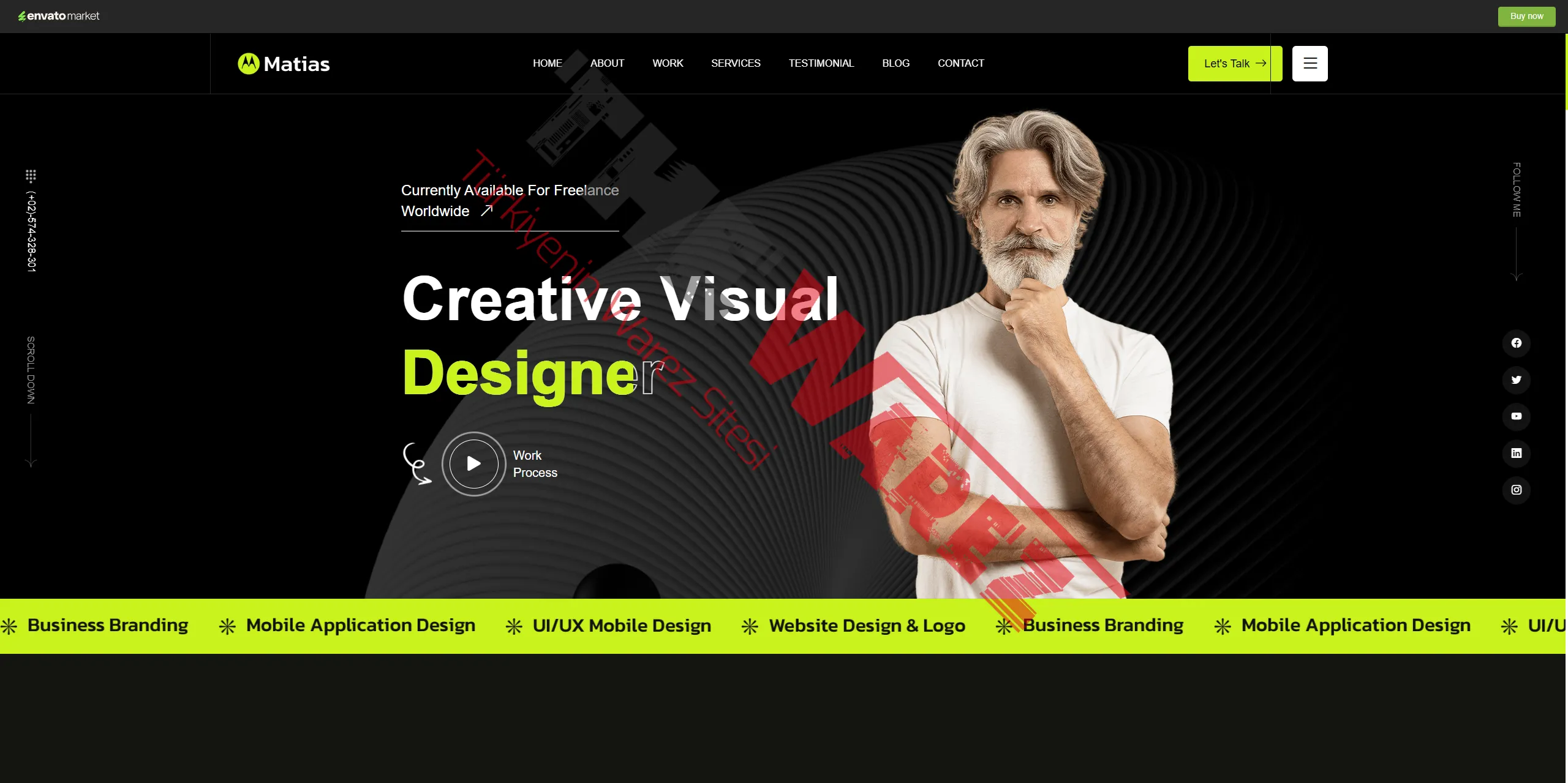 Kişisel Portföy Html Tema İndir