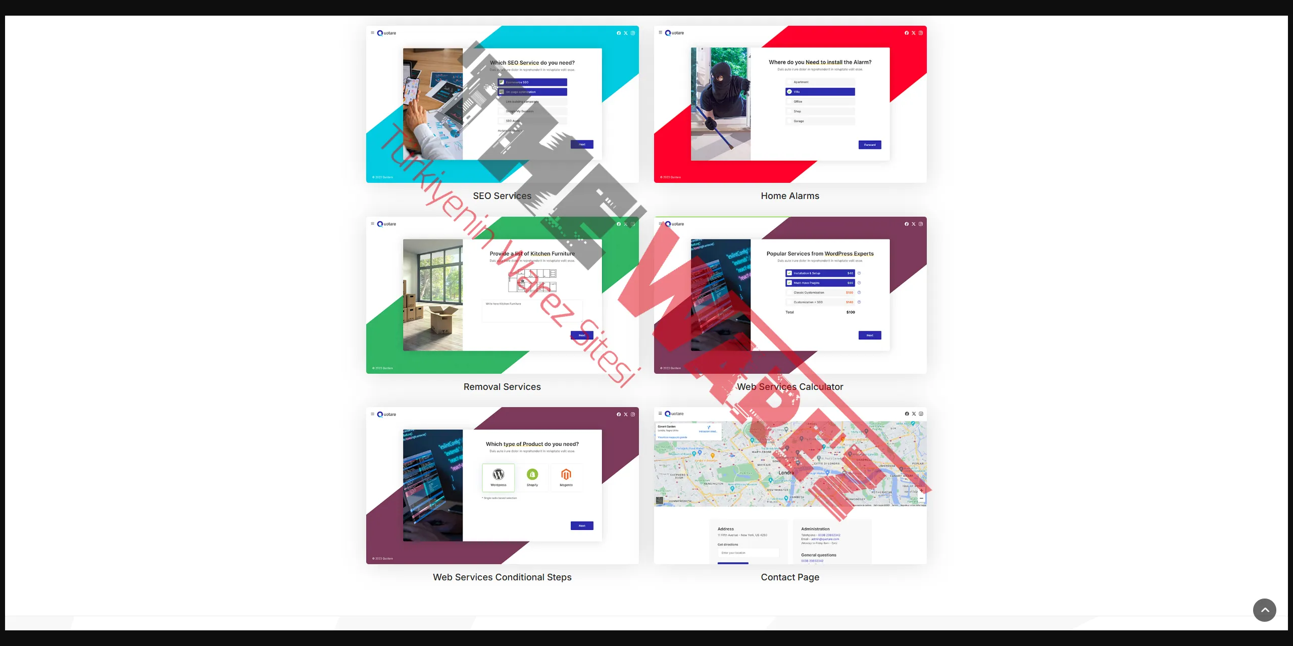 Teklif Talep Formu HTML Tema İndir