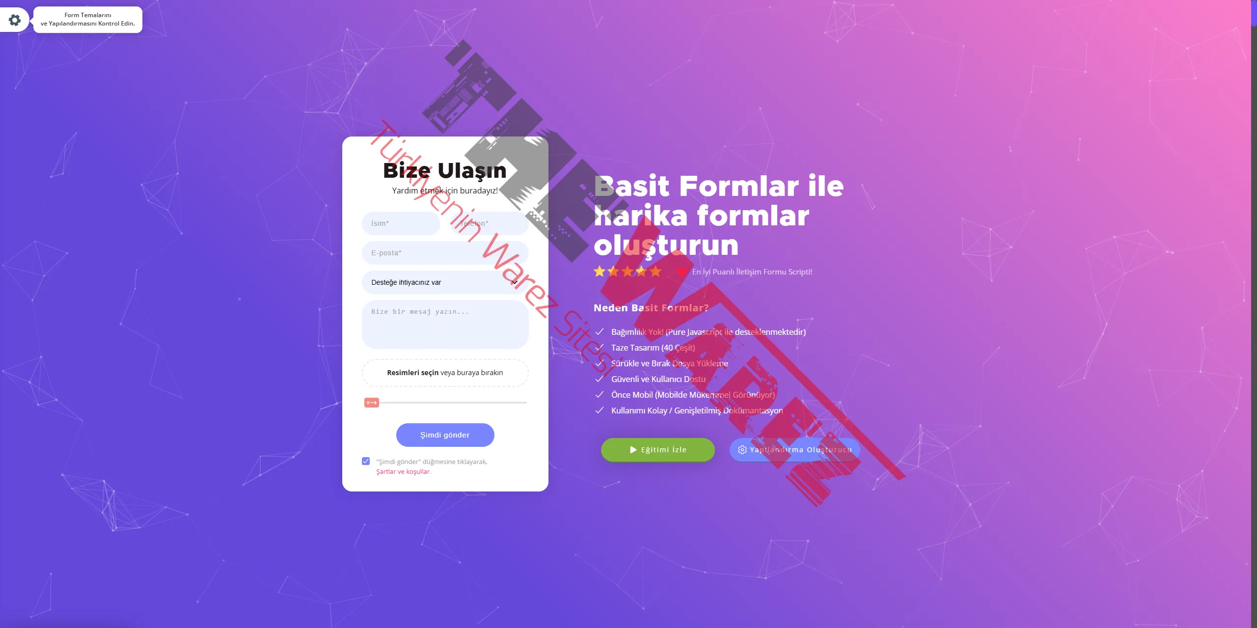 Gelişmiş İletişim Formu Scripti (Ücretsiz İndir)